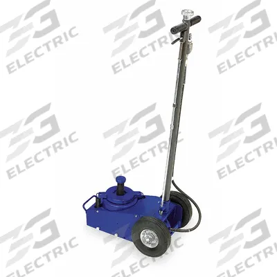 WESTWARD Truck Axle Jacks: Steel, Pneumatic, Air, 35 ton Load Capacity, 8 1/8 in Min Lift