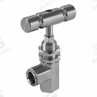 HAM-LET Plumbing Needle Valves: Angle Valve Body, 316 Stainless Steel, Integral Bonnet, FNPT x FNPT (MPN H-310U-SS-N-R-1/8-M-A). Key specifications — For Media: Liquid; Standards: ISO 15848-1; Brand: HAM-LET; Valve Series: H300U; Stem Type: Regulating; Connection Gender - Side 2: Female; Connection Gender - Side 1: Female; Connection Type - Side 1: NPT.