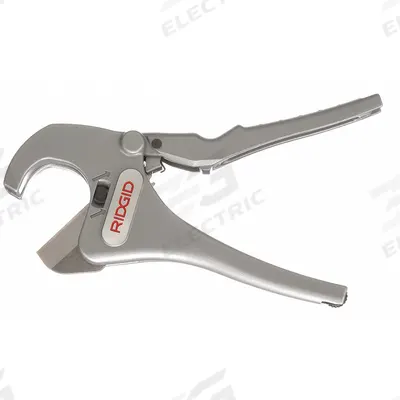 RIDGID Pipe & Tubing Cutter: 1/2 in – 1 5/8 in OD Cutting Capacity, Ratcheting Shear - Plastic Tubing & Hose Cutters
