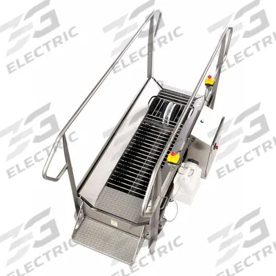 BEST SANITIZERS, INC. Wet Boot Scrubber: BSX1000V-DAF-6, 400 lb Wt Capacity - Boot Scrubbers