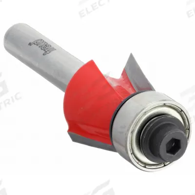 FREUD Chamfer Profile Router Bit: Fractional Inch, Carbide, 23/32 in Cutter Dia. - Chamfer Profile Router Bits
