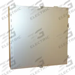 HAMMOND Electrical Enclosure: Stainless Steel, 24 in x 24 in x 6 in, NEMA 12/13/3R/4/4X, w/Panel (MPN 1418N4SSJ6). Key specifications — Brand: HAMMOND; Closure Method: Clamps; Enclosure Material: Stainless Steel; Knockouts: Not Included; Includes Inner Panel: with Inner Panel Included.