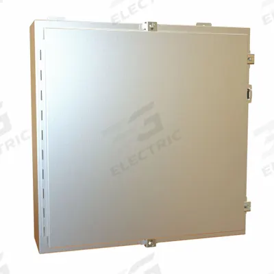 HAMMOND Electrical Enclosure: Stainless Steel, 24 in x 24 in x 6 in, NEMA 12/13/3R/4/4X - Stainless Steel Enclosures
