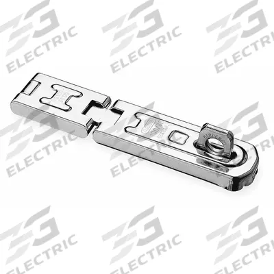 ABUS Concealed Hinge: Steel, 4 7/8 in Lg - Concealed Hasps