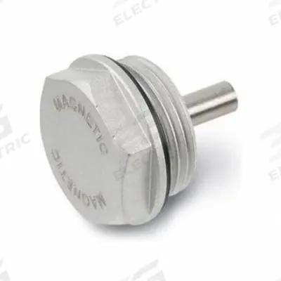 JW WINCO GN738.1-26-G12 JW WINCO GN738.1-26-G1/2 MAGNETIC THREADED PLUG: with Alnico Magnet, Aluminum - Aluminum Threaded Plugs with Magnet
