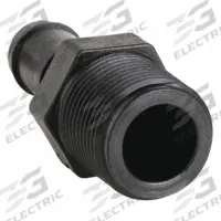 BANJO Barbed Hose Fitting: For 5/8 in Hose I.D., Hose Barb x NPT, 3/4 in x 5/8 in Fitting Size, Hex (MPN HB075-058). Key specifications — attr297231: Hose Barb x NPT; attr297233: Male x Male; attr297234: Hex; attr303817: BANJO.