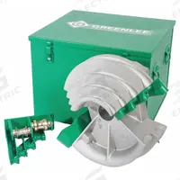 GREENLEE Conduit Bending Shoe: 1/2 in – 2 in IMC Conduit Size Range, Rigid Conduit, 34E696, 555 (MPN 28008). Key specifications — attr917574: 34E696; attr917575: 555CX; attr76497: GREENLEE.