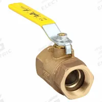 APOLLO Manual Two-Way Ball Valve: 1 1/2 in, Bronze, Straight, FNPT x FNPT, Std Port, Two-Piece, PTFE (MPN 7010701). Key specifications — Brand: APOLLO; Handle: Lever.