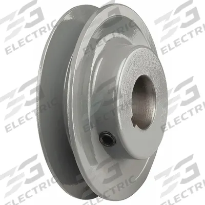APPROVED VENDOR V-Belt Pulley: AK35, 1 Groove, 3.55 in OD, Fixed Bore, 3/4 in Bore - Fixed-Bore Cast-Iron V-Belt Pulleys