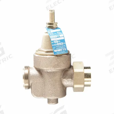 Watts Water Pressure Reducing Valve: NPT x NPT, 1/2 in Pipe Size, Copper Silicon Alloy - Standard Capacity Water Pressure Regulators