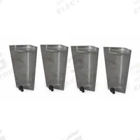LOVEJOY Leg Kit: 3JWR7/3JWU2, 5.91 in Overall Ht, 2.52 in Overall Wd, 0.2 in Overall Thick, Aluminum (MPN 84527101302). Key specifications — attr98933: LOVEJOY; attr96911: 3JWR7; attr96921: Legs and Fasteners; attr96920: Aluminum.