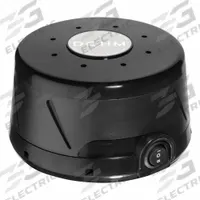 MARPAC Dohm Classic Sound Machine: Black, 5 1/2 in Overall Dia, 4 in Overall Ht, 120V (MPN M1DSUSBK). Key specifications — attr1070923: MARPAC; attr1070924: Black; attr1070928: 120V.
