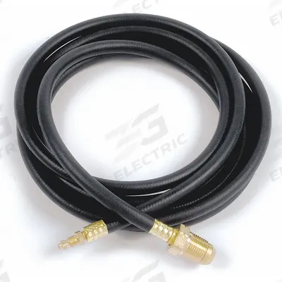 MILLER ELECTRIC Power Cable: 12 1/2 ft, 1-Piece, Rubber - TIG Power Cables