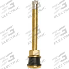 HALTEC Truck/Bus Tire Valve: Tire Valve, Clamp-In, 180° Valve Stem Angle, Straight, Buses/Trucks (MPN TV-571A-100). Key specifications — Valve Type: Clamp-In; Thread Size: 0.305-32; Valve Shape: Straight; Color: Brass; Product Type: Tire Valve; Compatible Vehicle Type: Trucks; Material: Metal; Brand: HALTEC.