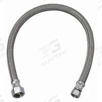 ZURN Supply Hose: Stainless Steel, Chrome, 3/8" Sprayer Connection Size, Hose (MPN P6900-SSH). Key specifications — Sprayer Connection Size: 3/8"; Brand: ZURN; Color/Finish: Chrome; Includes: Hose; Material: Stainless Steel; Product Type: Supply Hose.