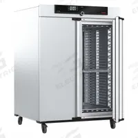 MEMMERT Universal Oven: Forced Air, 37.4 cu ft Capacity, 300°C Max Temp, 7,000 W Watt, Programmable (MPN UF 1060, 3x208v). Key specifications — Voltage: 3 x 208V; Brand: MEMMERT; Temperature Accuracy Tolerance: +/-0.1°C up to 99.9°C, +/-0.5°C @ 100°C+; Temperature Uniformity: +/-1.3°C @ 100°C.