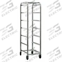 NEW AGE Bin Cart: 300 lb Max Load Capacity, 6 Bins, 16 in Compatible Bin Dp, 25 in Compatible Bin Lg (MPN 6263). Key specifications — Brand: NEW AGE; NSF Certified: Yes.