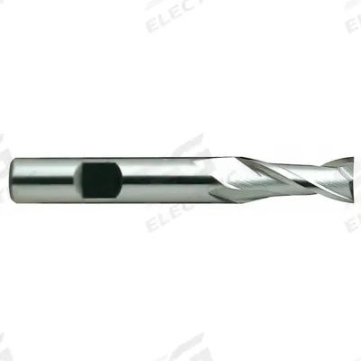 YG-1 Square End Mill: High Speed Steel, TiN Coated, 2 Flute, 3/4" Mill Dia, 1-5/16" LOC - General Purpose High-Speed Steel Square End Mills