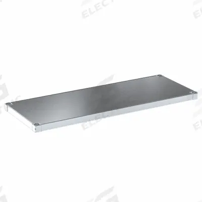 NEW AGE INDUSTRIAL Shelf: 48 in x 18 in, Solid Shelf, 400 lb Shelf Capacity, 18 ga - Shelves for Aluminum Open Metal Shelving