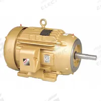 BALDOR General Purpose Motor: Rigid Base Mount, Totally Enclosed Fan Cooled, 15 hp, 230V AC/460V AC (MPN EJMM2394T). Key specifications — Brand: BALDOR; Nameplate Voltage @ 60 Hz: 230V AC; Full Load Current @ 60 Hz: 17.5/35/38 A; Nameplate RPM @ 60 Hz: 3,520 RPM; Motor Enclosure: TEFC.