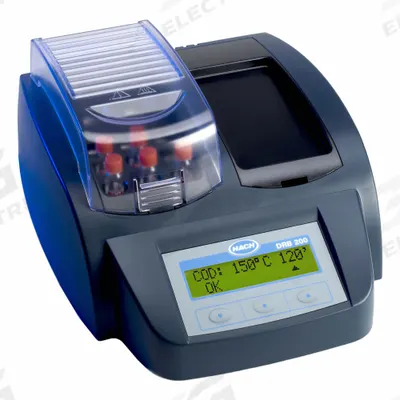 HACH Water Testing Equipment & Meters: (15) 16 mm Vials Cuvettes, 115V AC - Digital Reactors
