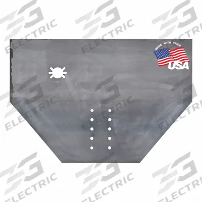 BUYERS PRODUCTS Hitch Plate: 34 1/2 in Overall Lg, 34 1/2 in Overall Wd, 23 1/2 in Ht - Fleet and Vehicle Maintenance