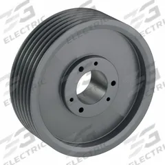APPROVED VENDOR V-Belt Pulley: 5V1500, 6 Groove, 15 in OD, Bushed Bore, F, For 5V/5VX Belt Section (MPN 65V1500F). Key specifications — Pulley Industry Number: 5V1500; Pitch Diameter: 15 in (5V); For Belt Section (broad, with similar types): 5V or 5VX.
