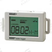 HOBO Data Logger: 0%to 95% Relative Humidity Measured, -4°F to 158°F, -20°C to 70°C, UX90-001, Temp. Key specifications — Interface: USB; Parameters Measured: Temperature °C; Brand: HOBO; Features: One Logger with Four Recording Modes; Includes: Magnet with 2 Screws; Software Options: Software Available Separately; Data Logger Type: Temperature.