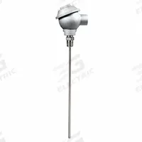 OMEGA Long-Life & High-Accuracy RTD Probes: -328°F to 1,112°F /-200°C to 600°C, 12 in Probe Lg (MPN PR-12E-3-100-1/4-12). Key specifications — Brand: OMEGA; Probe Sheath Material: 316 Stainless Steel; Process Mounting Thread Size: 1/2" MNPT.