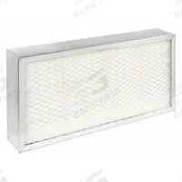 GRAINGER Minipleat Air Filter: 12 in x 24 in x 4 in, Fiberglass, Metal, No Header, MERV 14 (MPN 2GFU5). Key specifications — Brand: GRAINGER; Frame or Header Material: Metal; Media Material: Fiberglass.