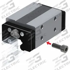 THK Linear Guide Carriage: For 20 mm Rail Wd, Ball, HSR Type Std Guide, 26 mm Carriage Ht (MPN HSR20YR1SS). Key specifications — Carriage Material: Carbon Steel; Roller Material: Carbon Steel; Size: 20; Brand: THK; Features: No Preload; Type: HSR Type Standard Guide.