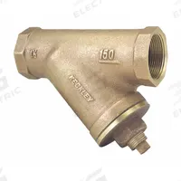 KECKLEY Y Strainer: 2 in, NPT, Mesh, 0.034 in Screen Size, Bronze, Fiber, 7 1/2 in Ht, 7 1/2 in Lg (MPN 21THY-BCM20M34-FTI-F). Key specifications — Brand: KECKLEY; Seal Material: Fiber; Manufacturer Part Number: 21THY-BCM20M34-FTI-F; Screen Material: 304 Stainless Steel.