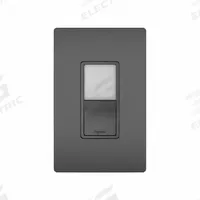 LEGRAND Wall Switch: Rocker Switch, 3-Way, Maintained, Black, 120V AC, 15 A (MPN NTL873BKCC6). Key specifications — Illuminated: No.