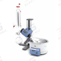 IKA Rotary Evaporator: Manual, 4 L, 20 RPM to 300 RPM, Vertical Condenser, 20 7/8 in Overall Ht (MPN 0010003492). Key specifications — Brand: IKA; Height Adjustment Method: Manual; Included Glassware Series and Type: Vertical Condenser; Features: Single-Handed Manual Lift Handling, Suitable for Left and Right-Handed Operators.