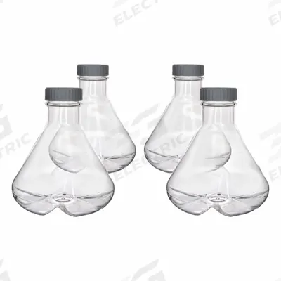 APPROVED VENDOR Erlenmeyer Flask: Erlenmeyer, PETG, 3 L, 101.44 fl oz - Plastic Erlenmeyer Flasks
