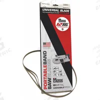 MORSE Portable Band Saw Blade: Stainless Steel, 12/16, 1/2 in Blade Wd, 0.02 in Blade Thick, 3 PK (MPN ZWEP281216MC). Key specifications — attr1097927: 12/16; attr1097929: Thin Metal; attr1097934: MORSE.