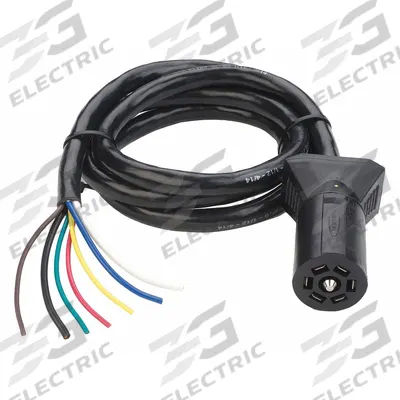 HOPKINS TOWING SOLUTIONS T-Connector: 7-Way, PVC, 12 ga_14 ga Wire Gauge - Fleet and Vehicle Maintenance