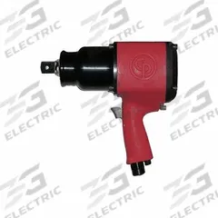 CHICAGO PNEUMATIC Air Impact Wrench: Full-Size, 1 in Drive, Pistol-Grip, Square, Std, Through Hole (MPN CP0611PRS + CP7748 G). Key specifications — attr1321013: NPT; attr1321026: No; attr1321019: Full-Size; attr1321030: CHICAGO PNEUMATIC; attr1321012: Standard; attr1321025: Square.