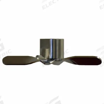 ARROW MIXING PRODUCTS Mixing Blade: 2 1/2 in Blade Dia, 4 Blades - Replacement Propellers for Drum Insertion Mixers
