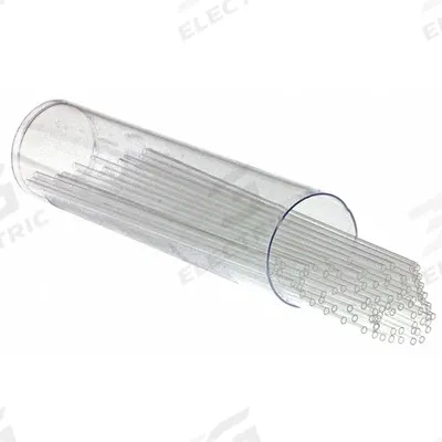 CHEMGLASS Capillary Tube: Capillary Tube, 1.8 mm Body Dia, 100 mm Overall Ht, Colorless - Glass Capillary Tubes