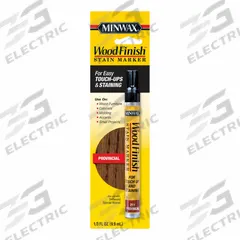 MINWAX Wood Repair Marker: Wood Repair Marker, Oil, 1 Container Size, Wood, Provincial, Minwax (MPN 63482000). Key specifications — Brand: MINWAX; Sub-Brand: Minwax; Color: Provincial.