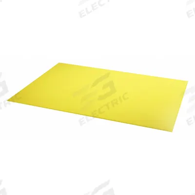 KENNEDY Magnetic Tool Storage Sheet: 24 in x 18 in x 1/32 in, Vinyl, Yellow - Magnetic Tool-Organization Cutout Sheets for Pegboard