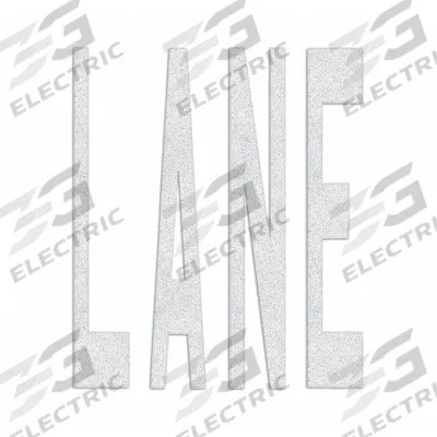 RAE Preformed Thermoplastic Pavement Markings: Lane, White, 4 ft Lg - Pavement Pre-Determined Messages