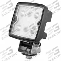 GROTE Quad 1000 Flood DT: Flood, LED, Deutsch, Black, 3 15/16 in Overall Wd, 2 5/16 in Overall Dp (MPN 63Y71). Key specifications — Housing Color: Black; Brand: GROTE; Electrical Connection: Deutsch.