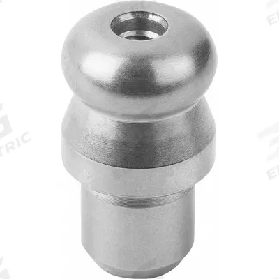 KIPP Locating Pin w/Ball End: Ball End, Stainless Steel, 10 mm Shank Outside Dia - Ball-End Locating Pins
