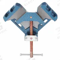 WILTON Angle Clamp: 4 3/8 in Miter Capacity, 4 1/8 in Jaw Wd, 2 3/8 in Jaw Ht, 2 3/8 in Throat Dp (MPN 64002). Key specifications — attr663920: WILTON; attr798009: Copper; attr798018: Cast Iron; attr920402: Handle that Resist Weld Spattering.