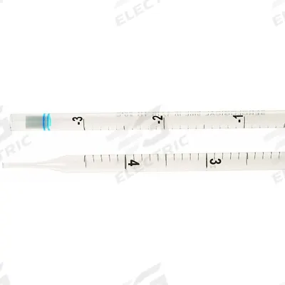 CELLTREAT Serological Pipette: 5 mL Capacity, 0.1 mL Graduation Increments, Sterile - Sterile Seroligcal Pipettes