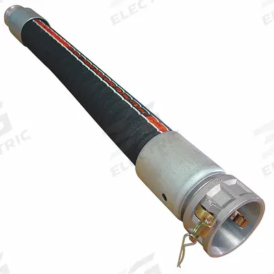 BOSTON Corrugated Cover Gasoline Hose: 1 1/2 in Hose Inside Dia. - Nitrile Blend Petroleum Hose Assemblies with Corrugated Nitrile Blend Cover