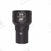 INGERSOLL RAND Impact Socket: SAE, 3/4 in Socket Size, 6-Point, Std, 1 9/16 in Overall Lg (MPN DXS2SH34). Key specifications — attr1215501: INGERSOLL RAND; attr1215515: Manganese Phosphate; attr1215518: 3/4 in.