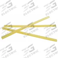 SUREBONDER Hot Melt Adhesive: 735, Smooth Sticks, 7/16 in Dia, 10 in Lg, Amber, 450 PK (MPN 735R10). Key specifications — Primary Applications: General Purpose; Melting Temperature: 325° to 380°F; Color: Amber; Series: 735; FDA Compliance: 21 CFR 175.105; Brand: SUREBONDER; Materials Bonded: Paper; Secondary Compatible Materials: Wood and Paper.